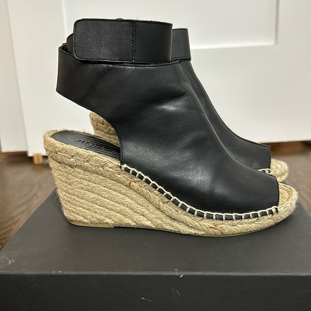 Vince leather espadrille